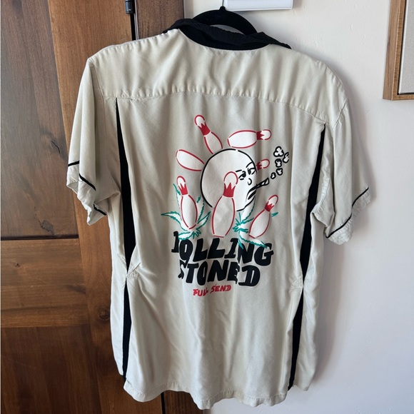Full Send Bowling Shirt Large - Picture 2 of 4